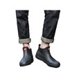 thumbnail image 3 of Woobling Men Kitchen Shoes Slip On Chef Shoe Round Toe Mules Resistant Clogs Comfort Lace Up Black 7, 3 of 5
