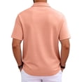 thumbnail image 4 of Men's Polo Shirts Short Sleeve Quick Dry Outdoor Golf Sports Shirts, 4 of 6