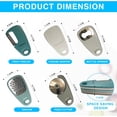 thumbnail image 3 of GFDYREE Kitchen Gadgets Set 5 Pcs, Space Saving Cooking Tools,Utensil Set,Cheese Grater, Vegetable Peeler, Garlic Grinder, Pizza Cutter, Bottle Opener, Portable Kitchen Tools for Travel, Cam, 3 of 7