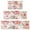 Pioneer Flower Floral-2, variant on Pioneer Flower Floral Print Pattern Kitchen Rugs Sets Of 3,Kitchen Runner Rugs Non Skid Washable,Decorative Kitchen Floor Mats for Kitchen,Sink,Laundry,17"x30" 17"x47" 17"x59"