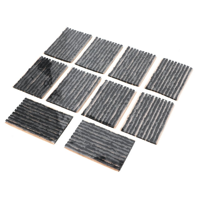 Puncture Repair Strings, 100pcs Rubber Tire Plug Puncture Recovery For Motorcycle For Flat Tire For Car For Off-road Car Black,Brown