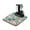 Paisley B, variant on Black and White Cow Coffee Mat - Non-Slip Countertop Protector for Coffee Machines, Farmhouse Aesthetic