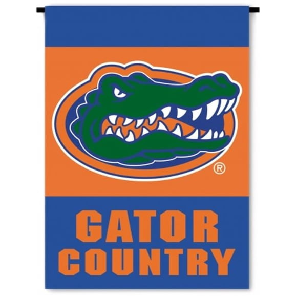 BSI Products 83209 Ncaa Florida Gators 2-Sided Country Garden Flag