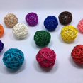 thumbnail image 4 of Wicker Rattan Balls,20 Pcs Decorative Balls,Bowl Vase Filler For Home Decor Orbs Craft Wedding Party Garden Fall Decoration, 4 of 4
