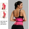 thumbnail image 4 of Women Waist Trainer Neoprene Zipper Double Belt Workout Slimming Trimmer, 4 of 6