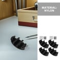 thumbnail image 3 of YSNOOWE 4Ud Soportes De De Nylon Negro Para Montaje En Riel Con Fijación Rápida Para, 3 of 6