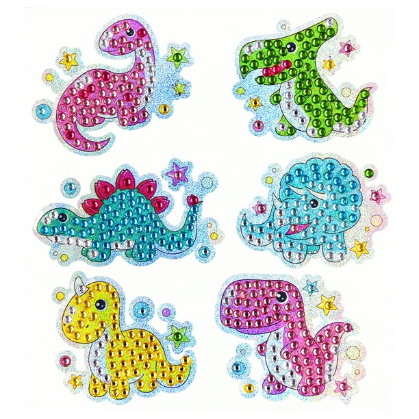 DIAMOND PAINTING STICKER SET DINOS