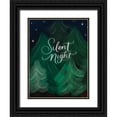 thumbnail image 1 of Batista, Dee 25x32 Black Ornate Wood Framed with Double Matting Museum Art Print Titled - Silent Night, 1 of 4
