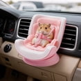 thumbnail image 5 of StlyGar Hamsters Car ,Adjustable Leash Gerbils Car Vent Holder Includes Vent Clip & Magnetic Base, Small Animal with , Airflow-Friendly Design for Pigs Mice, 5 of 5