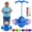 Blue, variant on Balance Jumping Ball, Exercise Ball With Handle, High-Quality, Durable Materials, Silent Design For Indoor Outdoor, Balance, Coordination, And Fitness
