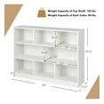 thumbnail image 5 of FASCK 3-Tier Bookcase&nbsp;with 8 Cubes, Floor Standing Storage Shelves, Open Display Cabinet for Living Room, Office, Decor, 5 of 9