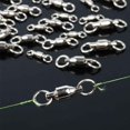 thumbnail image 2 of Advancent 30 piezas de conectores giratorios de pesca de cobre, rodamiento de bolas reutilizable portátil, herramientas de captura de peces para deportes Type3 NO3 Advancent DJ0454-06, 2 of 6
