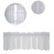 thumbnail image 4 of Cortina de cocina, decoración de nivel, Semi comedor, barra de bolsillo, cortinas, cortinas de ventana, cortinas para comedor, cuarto de , dormit Blanco BLESIY cortinas opacas, 4 of 8