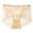 Beige, variant on KHONTS Women Floral Lace High Waist Underwear Full Coverage Panties Mesh Breathable See Through Briefs Soft Stretch Lingerie White XXL