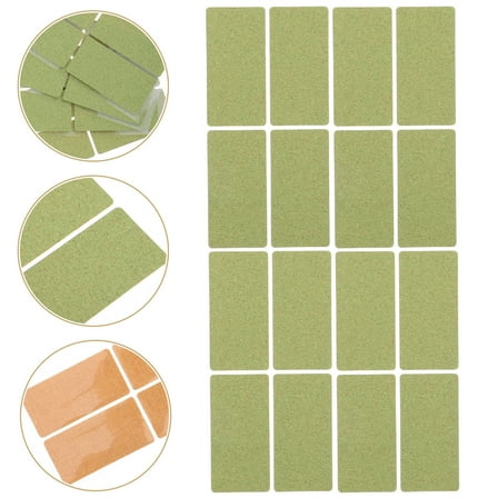 WHAMVOX 16pcs Writable Label Sticker Sticky Classification Labels Classification Stickers Name Tag Stickers