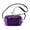 Purple, variant on Waterproof Men’s Waist Pack Large Capacity Crossbody Chest Bag Durable Fanny Pack for Hiking Cycling Father’s Day Gift for Dad, Purple