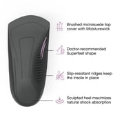 Superfeet Casual Women's Easyfit Insoles - Comfort Shoe Inserts for Women - Anti-Fatigue Orthotic Insoles for Dress Shoes - Professional Grade - Size 10.5-12 Women