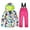 H, variant on Boys Girls Ski Jacket Snow Jacket Pants Suits Windproof Winter Coats (P,8)