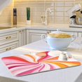 thumbnail image 6 of Yayeee Dish Drying Mat for Kitchen Counter Ultra Absorbent Easy Clean Pad 18x16", Swirling Lines, 6 of 7