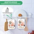 thumbnail image 6 of Two Pieces Of Square Heat Insulation Pad Oven Mitts 7x9.8 Inch Oven Microwave Kitchen Cooking Baking Cartoon Orange Tree, 6 of 7