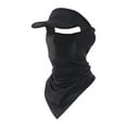 thumbnail image 4 of Cubierta de la cara de protección solar Ciclismo Ciclismo de verano Cubierta de tapa del cuello Cubierta de la polaina para acampando Mujeres mochilas negro, 4 of 8