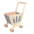thumbnail image 4 of Carrito de compras de madera, carrito de compras, carrito de compras de regalo para jugar perfke carrito de compras para niños, 4 of 9