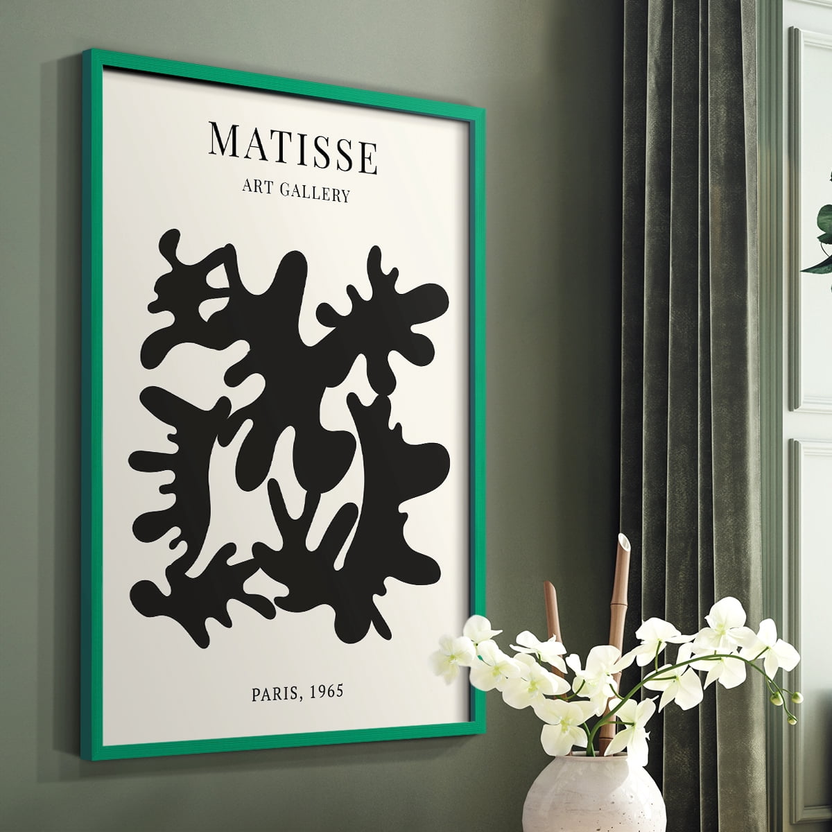 Matisse LXIX Framed Print - Solid Wood