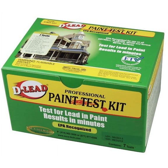 D-Lead Professional Paint Test - PTKIT-007 - 7 LEAD TESTING KITS
