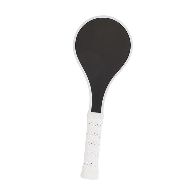 jinwen Pickleball Sweet Practice Paddle Pickleball Racket with Nonslip Grip Mini Paddle Head Pickleball Racquet for Consistency White