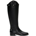 thumbnail image 2 of INC Womens Aleah Leather Side Zip Knee-High Boots, 2 of 3