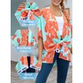thumbnail image 3 of As Rose Rich Kimonos for Women Summer Swim Cover Up Kimono Cardigan, XL, 3 of 9