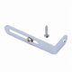 thumbnail image 1 of Soporte Bracket De Con Tuerca Tornillo Para Guitarra Eléctrica Cromo, 1 of 6