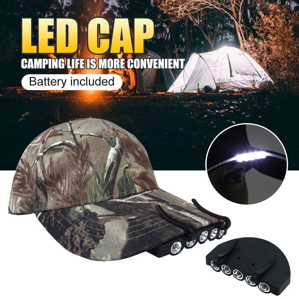 led hat clip light