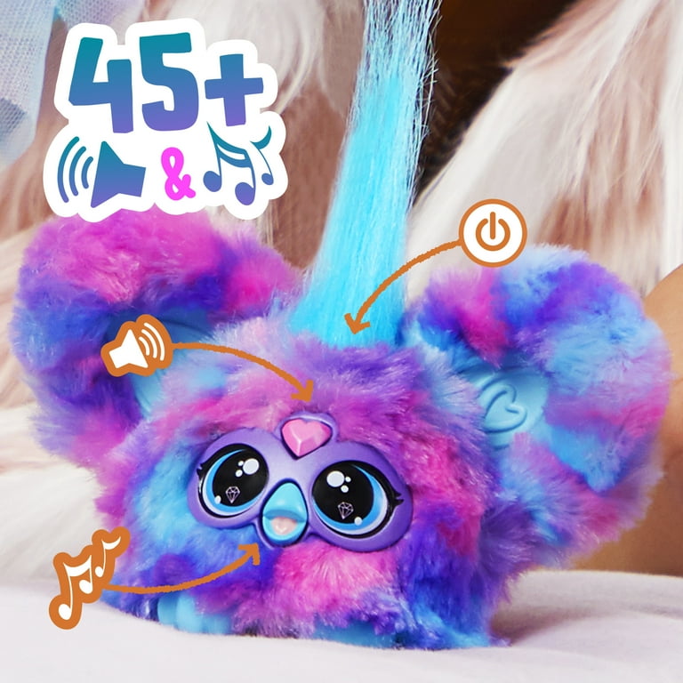 Furby Furblets Luv-Lee K-Pop Mini Electronic Plush Toy, Ages