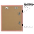 thumbnail image 4 of Americanflat Kids Art Frame 10x12.5 inches with 8.5x11 inches Mat - Composite Wood And Glass (2 Pack) - Pink, 4 of 7
