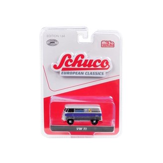 NEW DIECAST TOYS CAR SCHUCO 1:64 EUROPEAN CLASSICS - VOLKSWAGEN T1