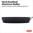 thumbnail image 5 of OXO 12" Professional Hard Anodized Frying Pan Skillet Nonstick Induction Compatible Oven Safe, Ceramic Black, 5 of 7