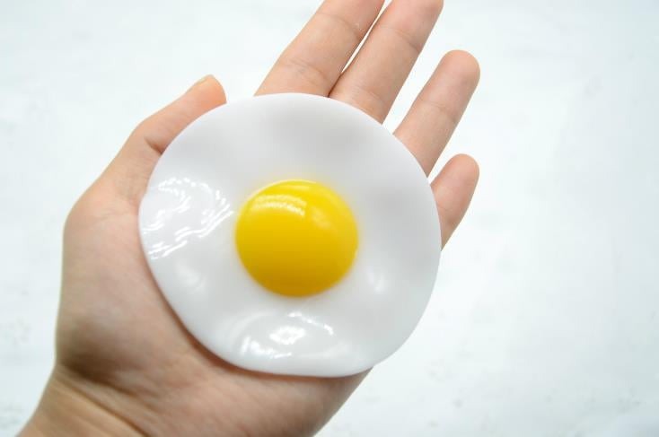 toy fried egg