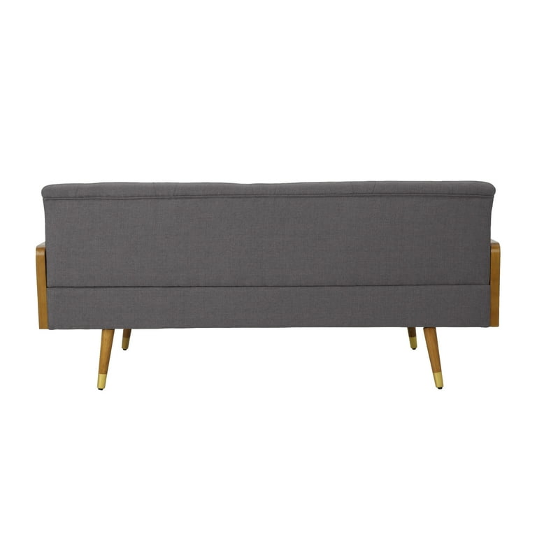 Gdf studio aidan mid 2024 century modern tufted fabric sofa