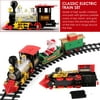Classic Christmas Train Set with Lights and Sounds for Under the Christmas Tree