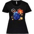 thumbnail image 3 of Inktastic Cancer Crab Constellation Zodiac Sign Illustration Women's Plus Size T-Shirt, 3 of 5