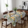 thumbnail image 6 of Yellow Rose Table Cloth Waterproof Tablecloths, Vintage Country Botanical Floral Vines Tablecloth Dining Table Cover for Kitchen Party Tabletop Outdoor, Rectangle Tablecloth 60x102 Inch, 6 of 9
