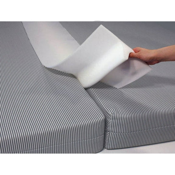 TV Direct - Fix The Gap Foam Bed Bridge Filling The Unwanted Gap 10"W x 3"H x 78"L - White