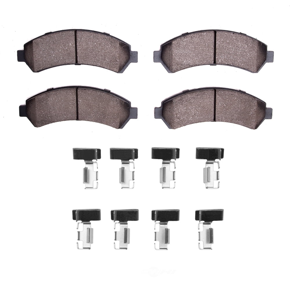 Dynamic Friction Company 1214-0726-01 DFC Heavy Duty Pads and Hardware Kit