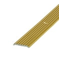 thumbnail image 2 of M-D Building Products 79046 3/4 In. X 36 In. Satin Brass Aluminum Seam Binder w/ Screw Nails, 2 of 5