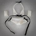 thumbnail image 4 of Ropa Interior Femenina Sunnimix Traje de Baño Conjunto de Ropa con Ribete Negro, 4 of 6