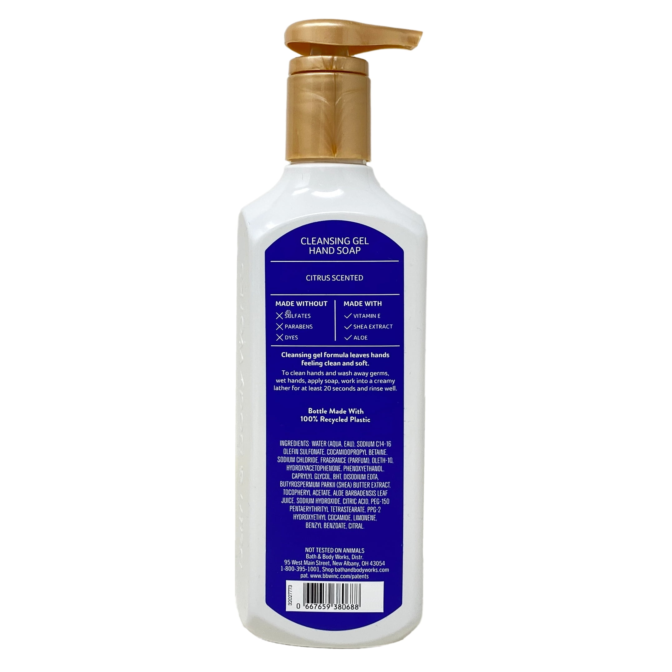 Bath & Body Works True Blue Spa 2 Piece Cleansing Gel Hand Soap Set with a Natural Oats Sample Soap