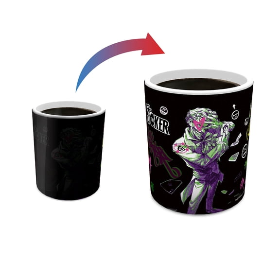 DC Comics (Joker - Mad Graffiti) 11 oz Morphing Mugs® Heat-Sensitive Mug Heat- Sensitive Mug MMUG1639