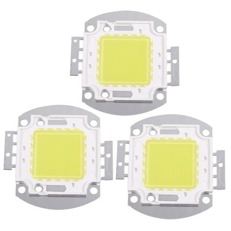 

3X LED Chip 100W 7500LM White Light Bulb Lamp Spotlight High Power Integrated DIY