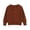 Brown, variant on AUDeals Boys Girls Cardigan, Toddler Kids Crew Neck Button Front Knit Cardigan, Classic Solid Soft Everyday Knitted Sweater Jacket for Boys Girls (White, 12-18 Months)